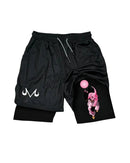 Shorts esportivos Majin Anime Dragon Ball