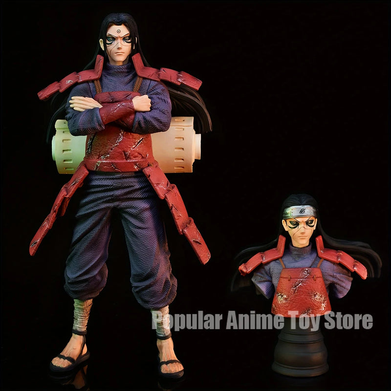 Action Figure Madara Uchiha e Hashirama Senju anime Naruto em 27cm