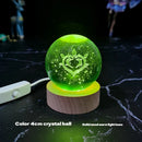 Luminaria Cristal Genshin impacto 4cm