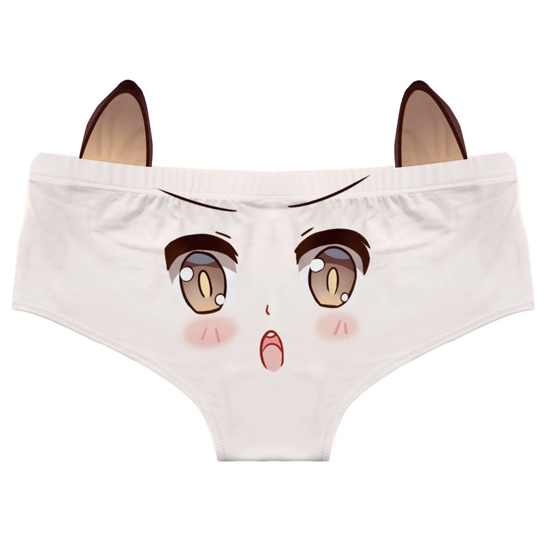 Calcinha gato kawaii