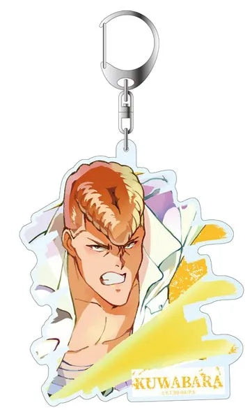 Chaveiro Acrílico Hiei, Kurama, Yuusuke, Urameshi, Anime Yu Yu Hakusho,  6cm