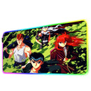 Mouse pad gamer rgb Anime Yuyu hakusho