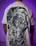 Camiseta Demon slayer Estilo streetwear Algodão