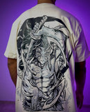 Camiseta Demon slayer Estilo streetwear Algodão
