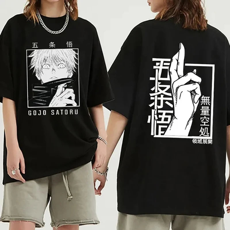 Camiseta Gojo Satoru Anime jujutsu kaisen