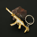 Valorant corpo a corpo reaver 2.0 karambit chaveiro para homem jogo periférico m4 samurai punhal modelo metal chaveiro pingente jóias presente