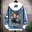 Moletom Vegeta, Son Goku & Gogeta com Capuz Anime Dragon Ball