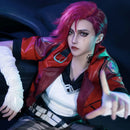 Peruca + Boné Vi Anime arcano Game league of legends