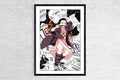 Quadro estilo manga Anime Demon Slayer