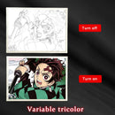 Quadro em led night Anime Demon Slayer :Kimetsu não Yaiba