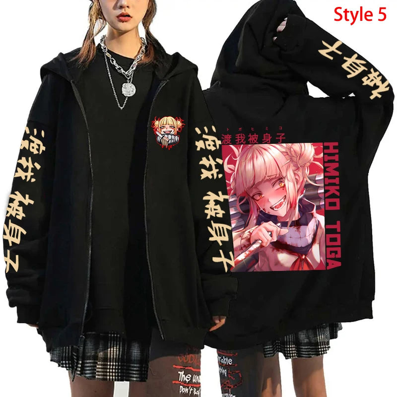 Moletom Himiko Togam anime My hero academia