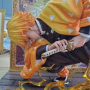 Action figure Agatsuma Zenitsu Anime Demon Slayer 24cm