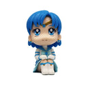 7cm Sailor Moon Anime Figura Tsukino Usagi/Chibiusa/Kino Makoto Figura de ação Marinheiro Marte Júpiter Mercúrio Vênus Estatueta Brinquedo infantil