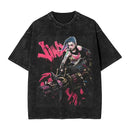 Camiseta jinx Anime Arcane