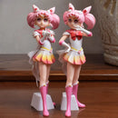 Action  Figura Glitter & Glamours Kaiou Michiru Tenoh Haruka Tomoe Hotaru Anime Sailor Moon -  23cm