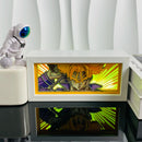 Light Box Led Papel 3D Anime