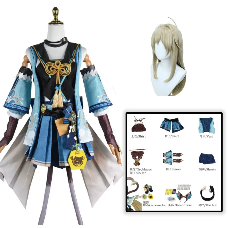 Cosplay Kirara Game Genshin Impact