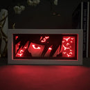 Light Box Led Papel 3D Anime Naruto