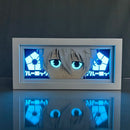 Light Box Led Papel 3D yoichi isagi Anime Blue Lock