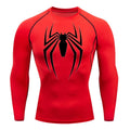 Camiseta Compressão masculina Homem Aranha de 2D