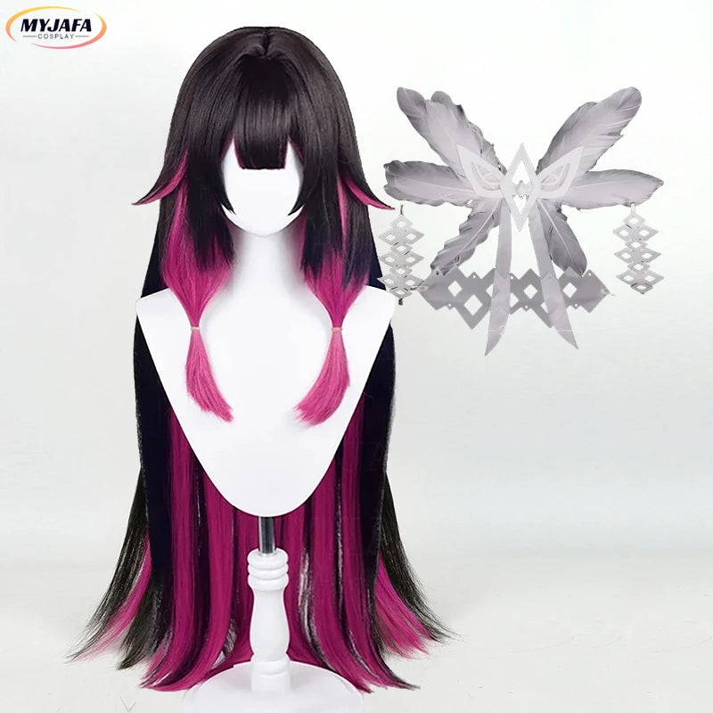 Peruca Colombina Anime Genshin Impact