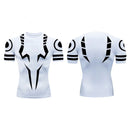 Camiseta compressão Sukuna 3d premium Anime Jujutsu Kaisen