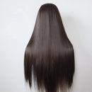 Perucas dianteiras Longa Marrom sintético - 13*4