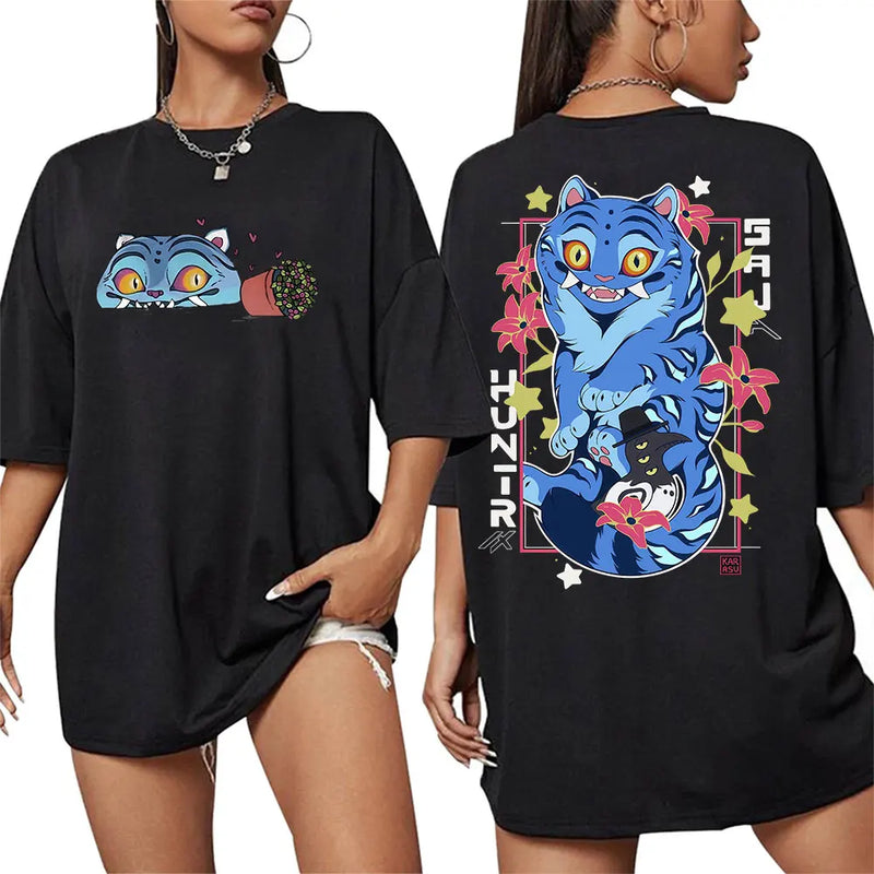 Camiseta Anime kpop huntrix Demon Hunters