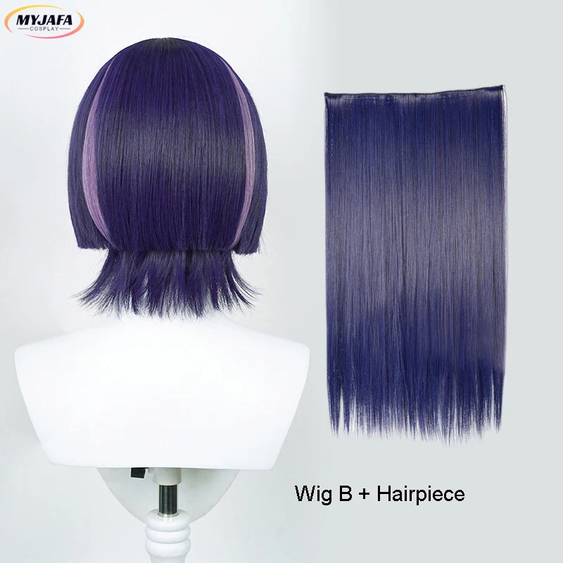 Peruca snezhnaya fatui balladeer Anime genshin impact