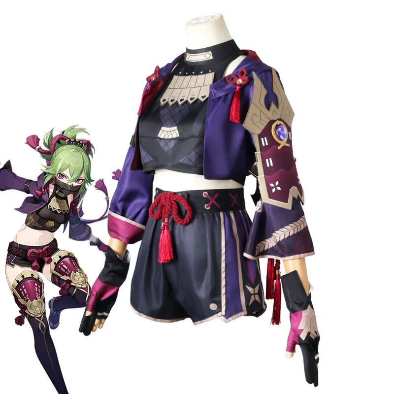 Cosplay Kuki Shinobu Anime Genshin Impact