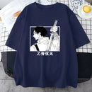 Camiseta Yuta Okkotsu estilo Harajuku Anime JJK