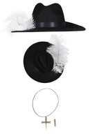 Chapéu e Colar Mihawk anime One Piece