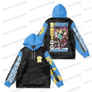 Moletom estilo Hoodie Harajuku Anime fire force