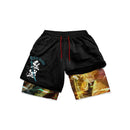 Shorts de compressão Anime Demon slayer