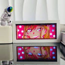 Light Box Led Papel 3D Anime