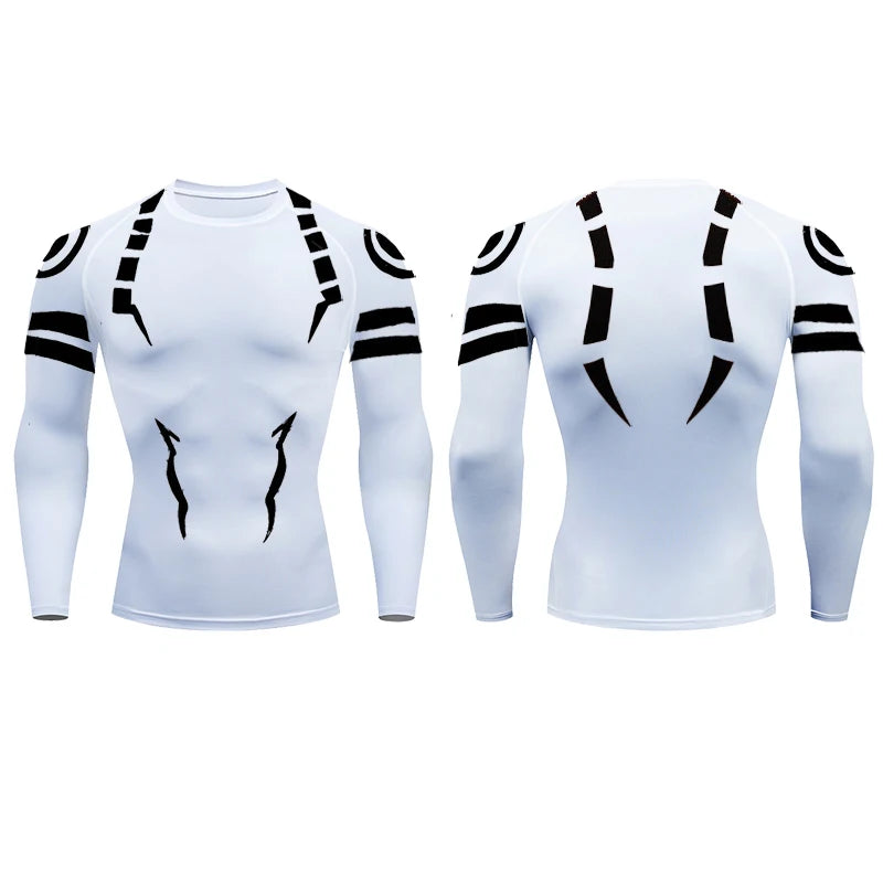 Camiseta compressão Anime jujutsu kaisen