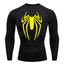 Camiseta Compressão masculina Homem Aranha de 2D