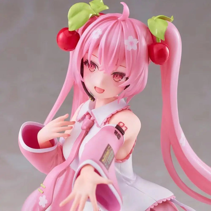 Action Figure Sakura Miku Anime Rosa Kawayi