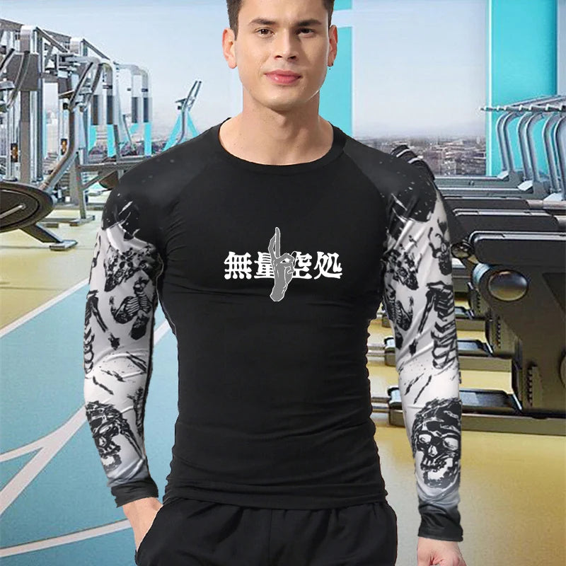 Camiseta compressão Anime jujutsu kaisen