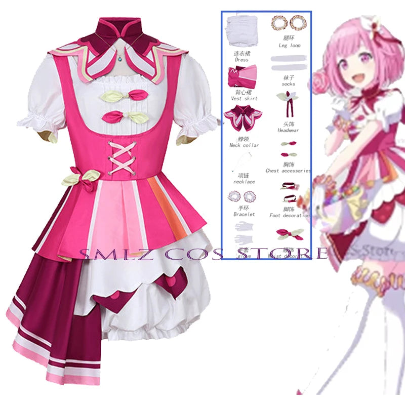 Cosplay Otori emu Anime projeto sekai