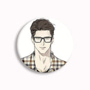 Broche de botão, Projeto Nerd,BL Manhwa