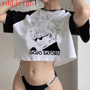 Camiseta gojo satoru, yuji itadori Anime jujutsu kaisen