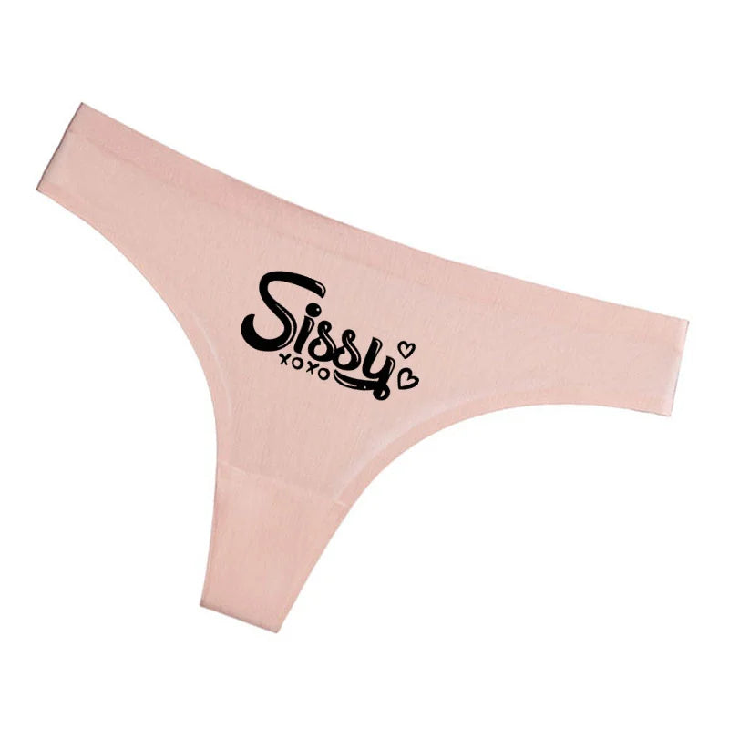 Sissy cute heart underwear para as mulheres sexy sem costura calcinha cueca confortável intimate nenhum traço calcinha respirável