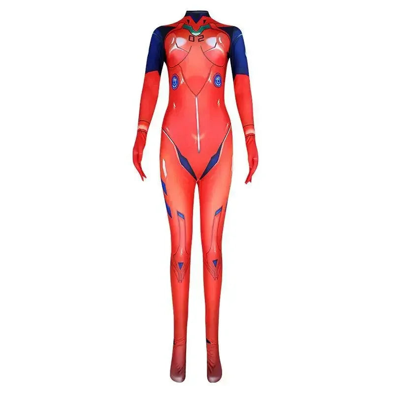 Cosplay asuka ts dva daji zero two02 kiana ayanami rei