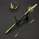 Caneta genshin impacto em metal