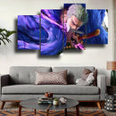 Quadro Zoro Roronoa Anime One Piece 4 Pcs