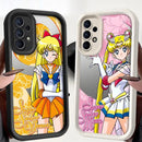 Capa Sailor Moon Tsukino Usagi Samsung Galaxy A56 A15 A16 A51 A73 A12 A13 A23 A35 A36 A53 A54 A26 A32 A34 A71