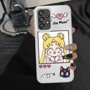 Capa Sailor Moon Para samsung galaxy a51 a52 a72 a56 a04 a05 a30 a50 a54 a55 a10 a20 a06 a07 a71 a02 a03
