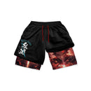 Shorts de compressão Anime Demon slayer