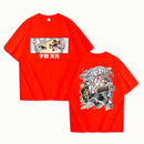 Camiseta Tengen Uzui Unisex estilo Harajuku Anime Demon slayer